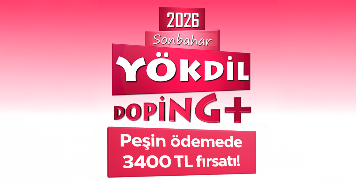 2026 Sonbahar YÖKDİL DOPING+ Online